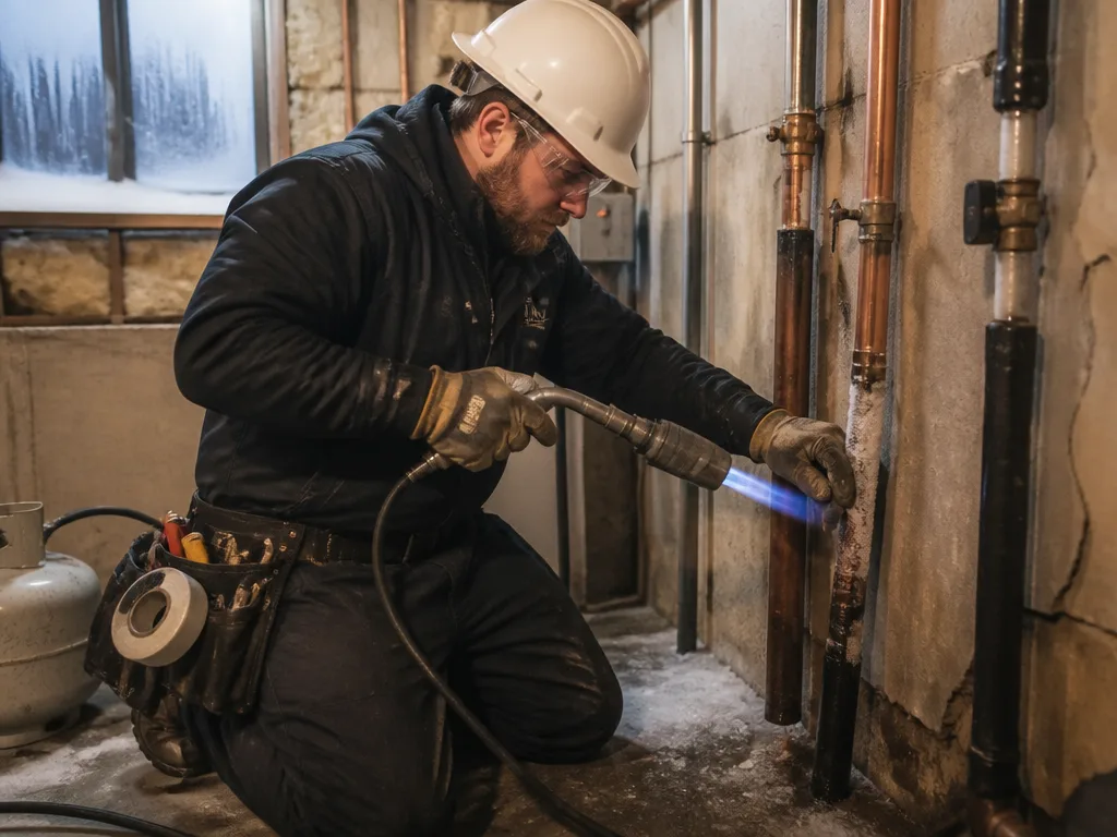 Frozen Pipe Repair