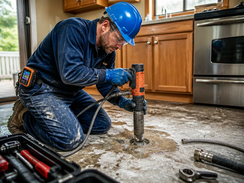 Slab Leak Repair